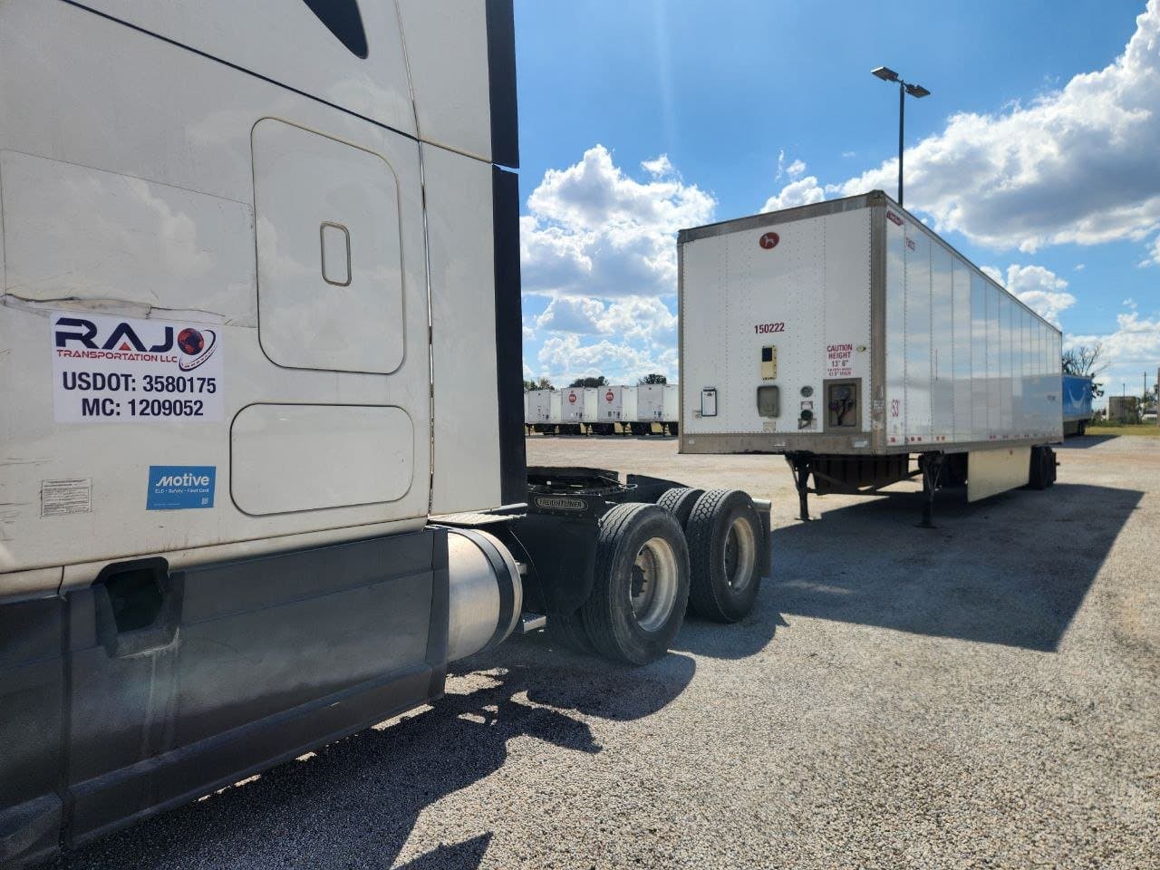 USDOT 3580175 / MC 1209052 - RAJO Transportation