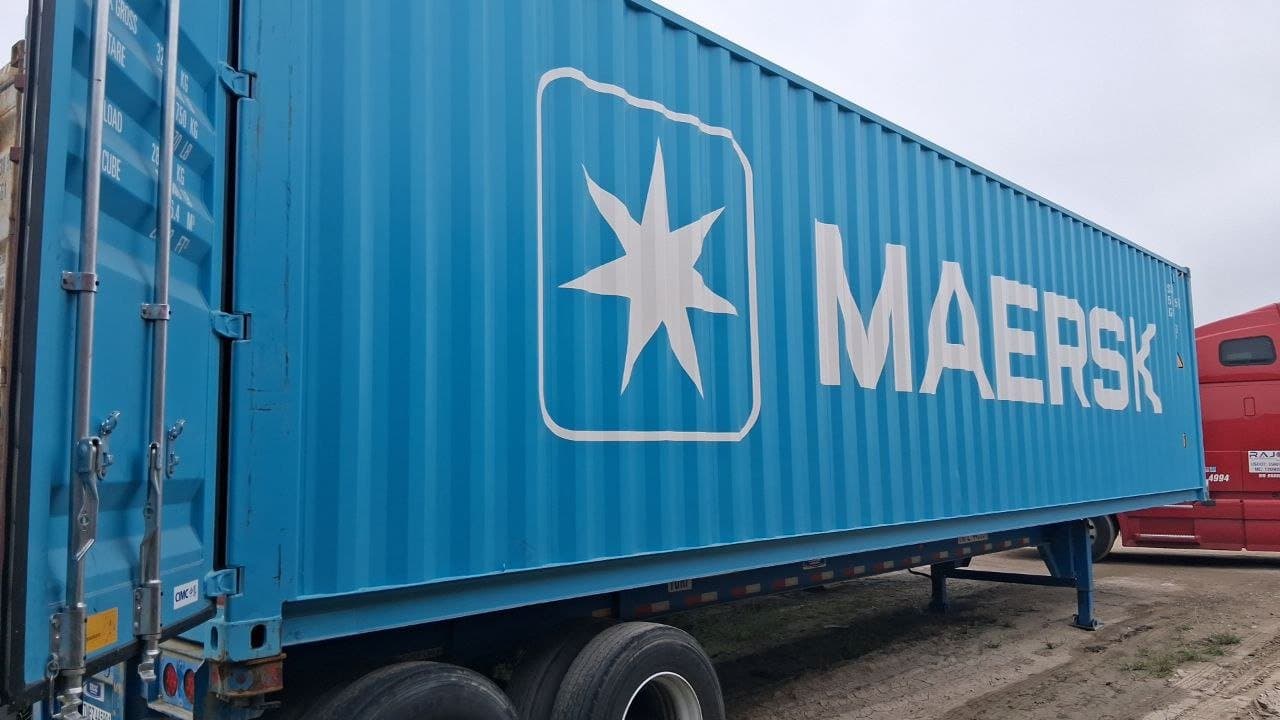 Maersk import container - RAJO Transportation